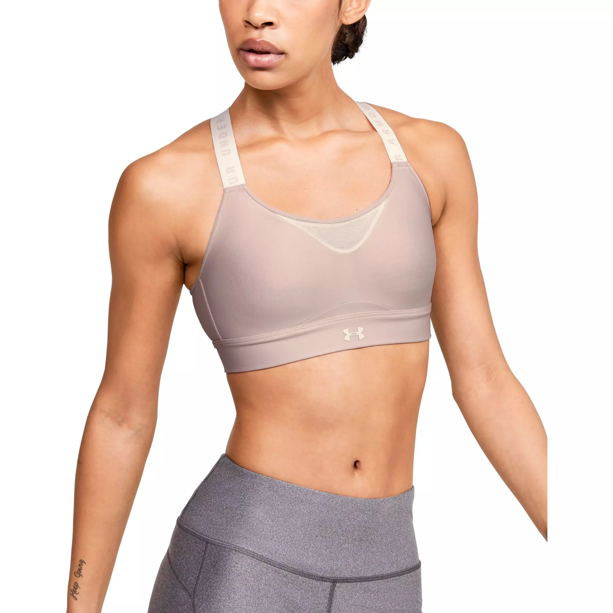 Under armour infinity high best sale sports bra